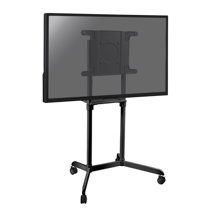Chariot écran TV 37''-70'' compatible Samsung Flip® et Microsoft Surface Hub® 2s, Noir