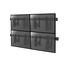 Video wall support for 4 TV screens 37-45'' Push Pull