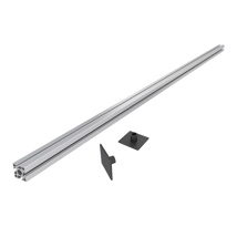 Profilo in alluminio per pannelli LED 150cm, gamma 031