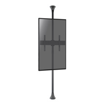 Floor-to-ceiling mount for 55" - 75" TV screens - portrait view