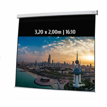 Electric projection screen 3.20 x 2.00m 16:10