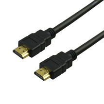 Cable HDMI 2.0 4K 60Hz Macho/Macho Chapado en oro, Longitud 1m