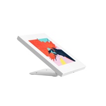 Soporte universal de pared o de mesa para tablet Apple y Samsung 9.7''-11'', Blanco