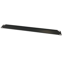 Blanking panel for 19'' 1U rack and cabinet