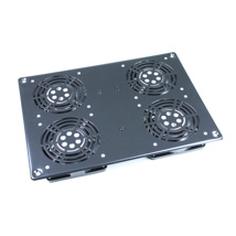 4-fan roof unit for 19'' rack and cabinet