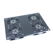 4-fan roof unit for 19'' rack and cabinet, with thermostat