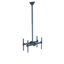 Ceiling mount for 2 TV screens 37''-70'' Height 106-156cm