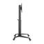 Mobile screen support 37''-70'' Height 125-160cm, Black
