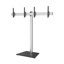 Stand for 2 TV screens 43" - 49" Height 175cm, Tiltable