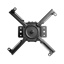 Projector ceiling mount, Height 25cm, Black