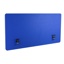 Panel divisor acústico para escritorio, 120 x 60 cm, Azul